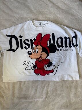 Disney Minnie Mouse Woman's Crew Neck Sweatshirt 3X